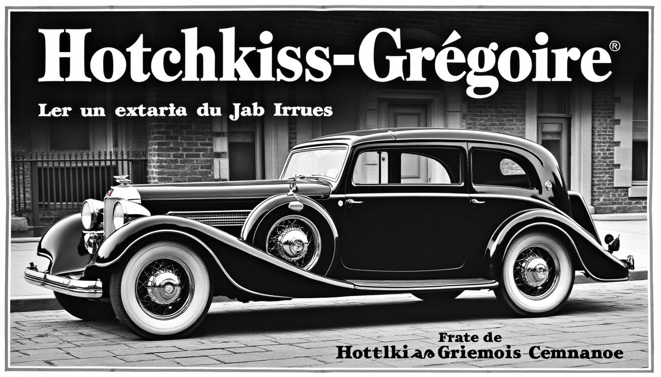 découvrez comment hotchkiss et jean-albert grégoire ont marqué l’histoire de l’ingénierie automobile en france, à travers leurs innovations et leurs réalisations emblématiques qui ont révolutionné le secteur.