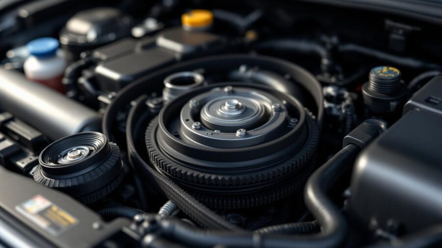 découvrez les pièces essentielles à vérifier lors de l'inspection de la courroie d'accessoires sur votre peugeot 3008 iii pour assurer un fonctionnement optimal et éviter les pannes.