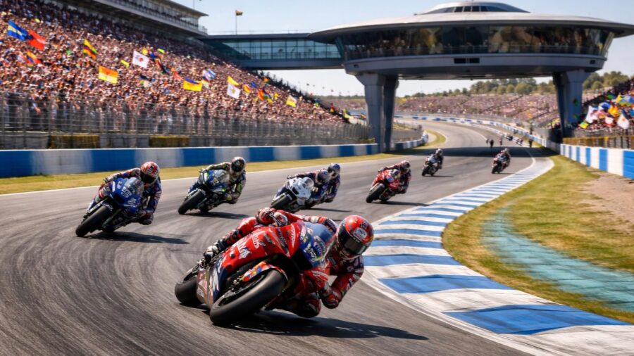 plongez au cœur de l'action à jerez lors du motogp : vivez un week-end inoubliable mêlant vitesse, adrénaline et passion du sport mécanique.