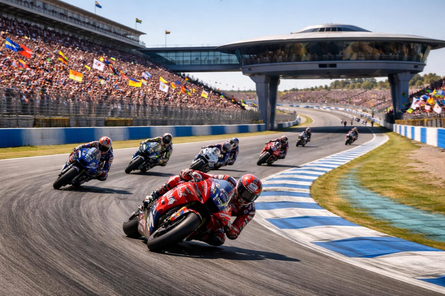 plongez au cœur de l'action à jerez lors du motogp : vivez un week-end inoubliable mêlant vitesse, adrénaline et passion du sport mécanique.