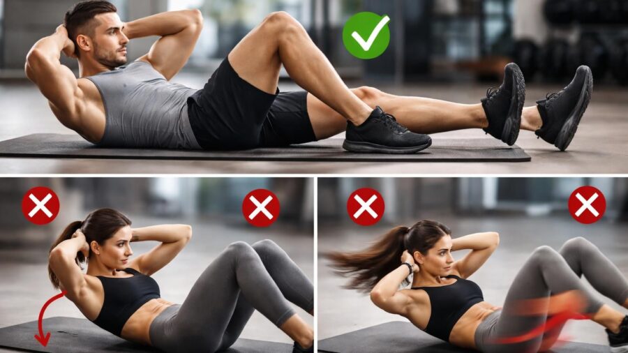 découvrez les erreurs courantes à éviter lors de la pratique du crunch bicycle pour maximiser vos résultats et prévenir les blessures.