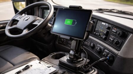 support et charge 12v pour tablette samsung en camion : guide complet avec check-list pour une installation facile et sécurisée.