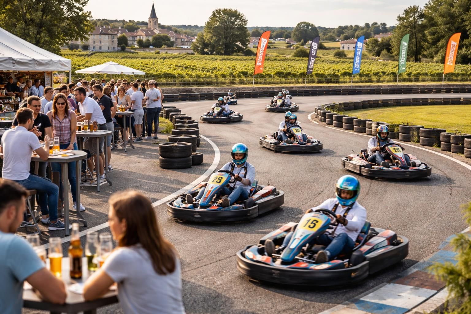 découvrez comment organiser un événement d'entreprise réussi autour du karting à libourne, alliant team building et plaisir sur circuit pour renforcer la cohésion de vos équipes.