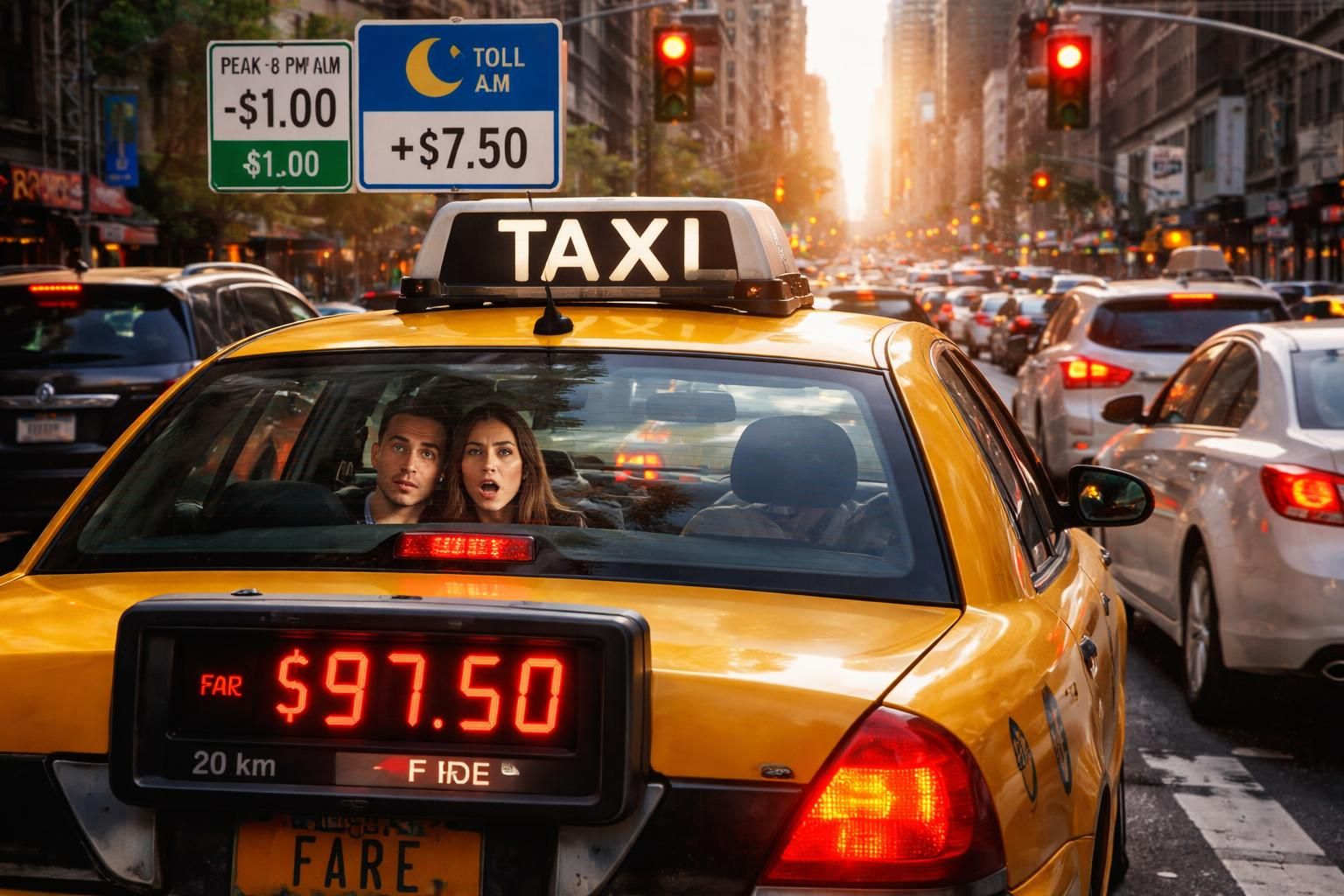 découvrez les facteurs qui peuvent influencer le prix d'un trajet en taxi sur 20 km et évitez les surprises désagréables lors de votre course.