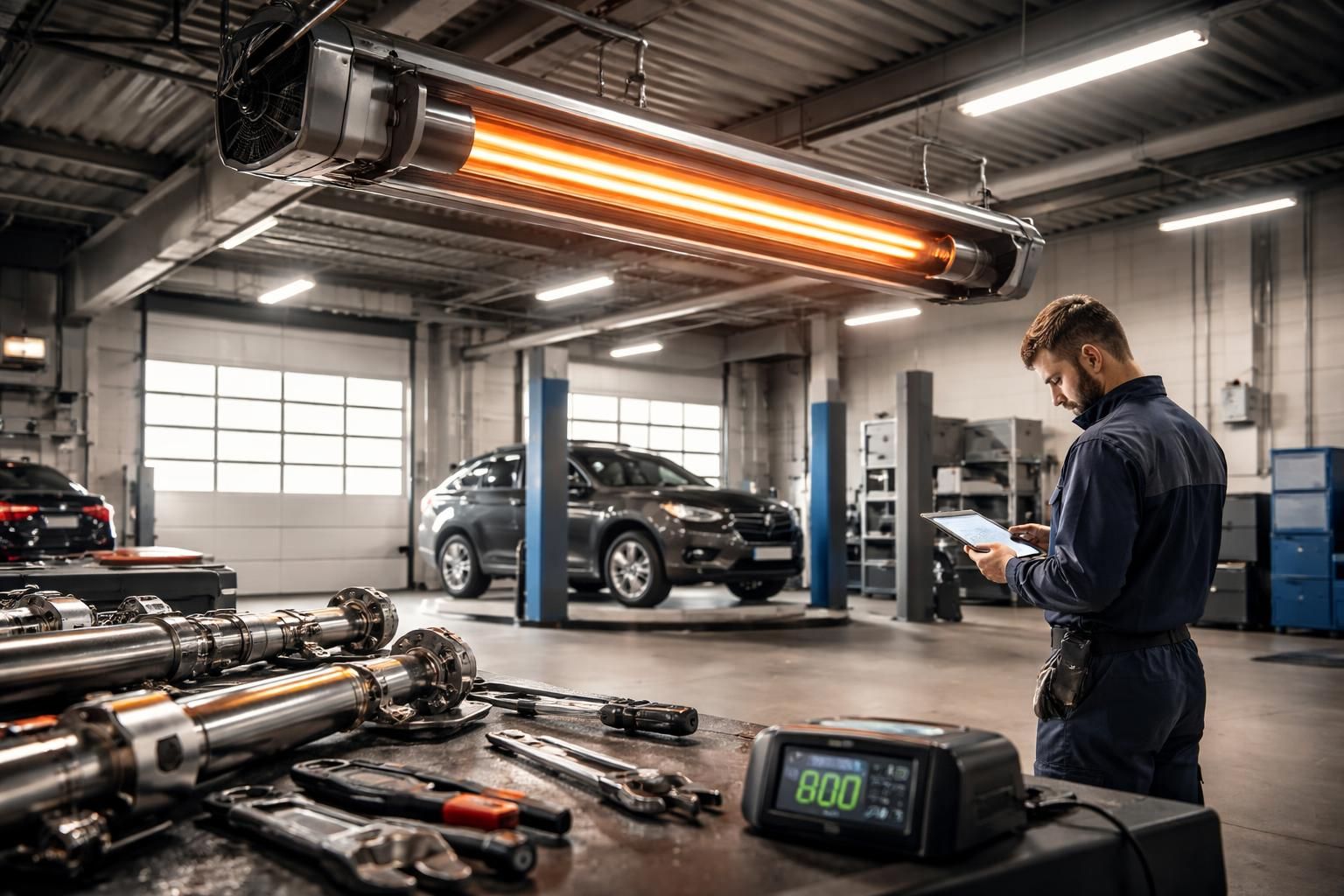 découvrez les facteurs qui influencent le prix des tubes radiants à gaz pour votre garage auto et faites le meilleur choix pour chauffer efficacement votre espace de travail.